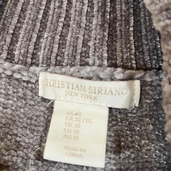 Christian-siriano Women's Grey and Brown Jumper - Picture 3 of 7